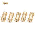 5pcs Motor Copper Shaft Coupling Coupler Connector Sleeve Transfer Joint Adapter.