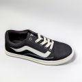 Black Cotton Fabrics Sneaker Shoes - Slip-Ons & Low Sneakers for Men - Perfect for Casual, Outdoor, and Daily Wear.