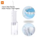 Xiaomi Mijia Oral Irrigator Portable Water Dental Flosser Water Jet Cleaning Tooth Toothpick Mouthpiece Denture Cleaner Teeth Brush 2200Mah Usb Rechargeable 200Ml Water Tank.
