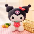 26Cm Plushies Sanrio Kuromi My Melody Plush Dolls Toys Cute Strawberry Stuffed Animals Plush Toy Pillow Bedroom Decoration Gift Honoria.