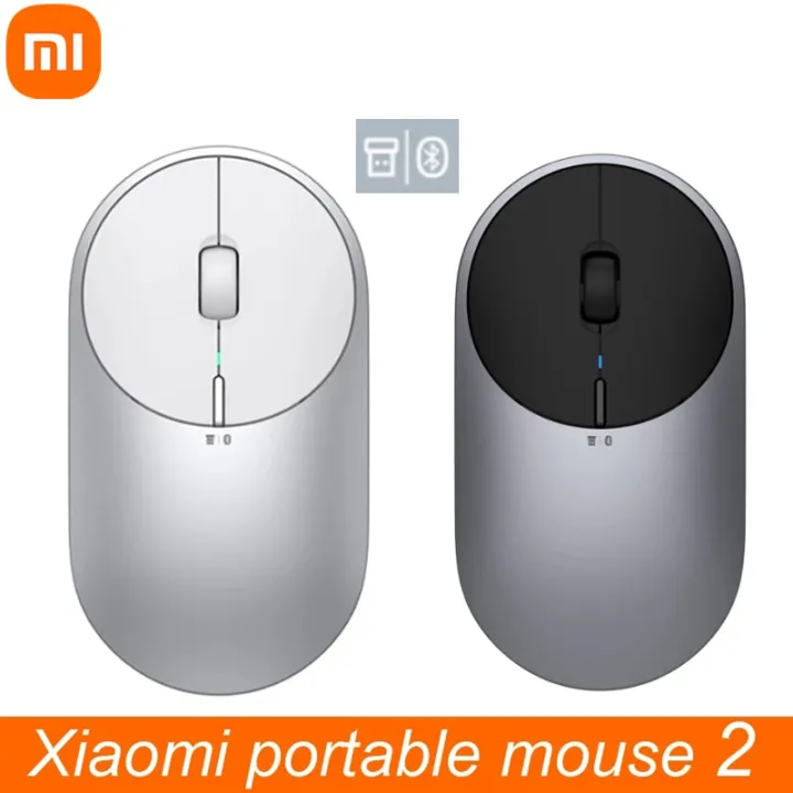 Xiaomi%20Wireless%20Mouse%20Portable%20Bluetooth%204.0%20Aluminium%20Alloy%20ABS%20Material%20Gaming%20Mouse%20RF%202.4Ghz%20Dual%20Mode%20Connect%20Mi%201200DPI%20-%20Image%203