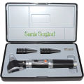 Professional LED Bright Illumination Otoscope Auriscope Diagnostic Ear Care Mirror Ki 1pcs. 