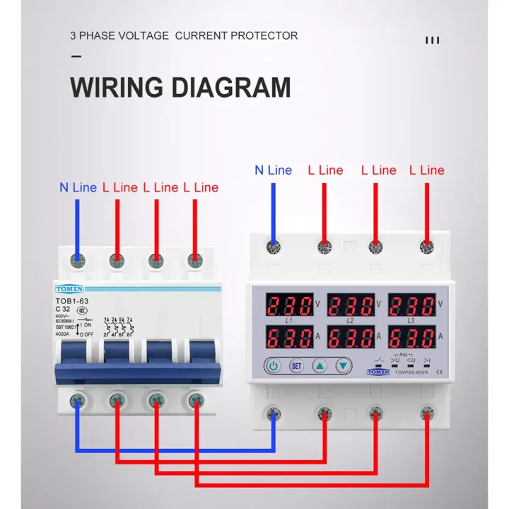 Din%20Rail%203%20Phase%20Voltage%20Relay%20380V%20Voltmeter%20Ammeter%20over%20and%20Under%20Voltage%20Monitor%20Relays%20Protector%20Adjust%20Current%2063A%20-%20Image%204