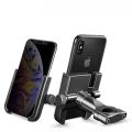 Metal Bike Mobile Holder For Mobile Phone Bracket Motorcycle Bicycle Takeaway Rider - Black Metal Mobile Holder.