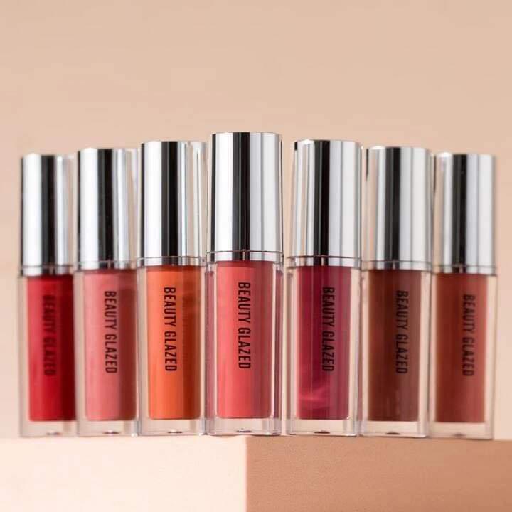 Beauty%20Glazed%20Matte%20Waterproof%20Long%20Lasting%20Liquid%20Lipstick%20-102#Mocha%20Brown%20-%20Image%202