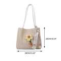 Flower Pattern Casual Fashion Bag for Women Shopper Handbags Environmental Storage Reusable Shoulder Tote Bag school bags girl.