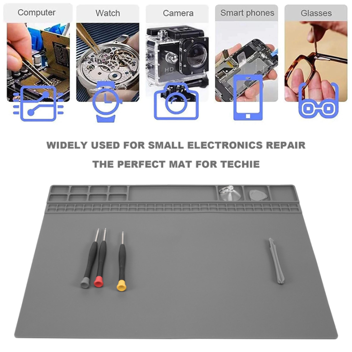 Silicone%20Soldering%20Mat%20Electronic%20Repair%20Mat%20for%20Laptop,%20Watch,%20Cellphone%20-%20Solder%20Pad%20Heat%20Resistant%20932%20Fahrenheit%20-%20Image%204