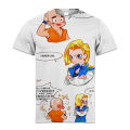 2023 Summer European And American Style Japanese Anime Characters Dragon Ball 3dt Shirt Men And Women With Short Sleeves. 
