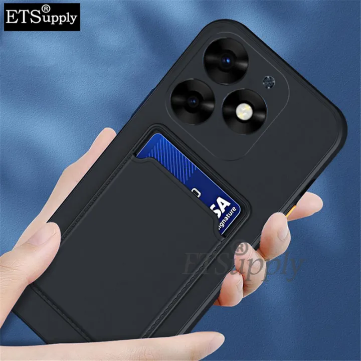 Phone%20case%20infinix%20Hot%2040i%20Soft%20Card%20Holder%20Slot%20Silicone%20Wallet%20Back%20Cover%20infinix%20Hot%2040i%20-%20Image%204