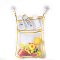 Baby Bath Toys Cute Duck Frog Mesh Net Storage Bag Strong Suction Cups Bath Game Bag Bathroom Organizer Water Toys for Kids Gift MuXiaRe. 