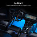 Geepact Car Ambient Light Car RGB Interior Car Lights APP Control Car Accessories Sound Active Function Car Foot Under Dash Lighting Kit Atmosphere Light USB. 
