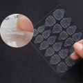 Nail Adhesive Sticker Tabs –  Transparent Fake Nail Adhesive Sticker Tabs. 