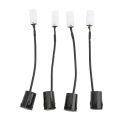 Car Blind Spot Monitoring System, IP67 Waterproof BSM Blind Spot Lane Change Assist with Main Harness for Vehicle. 