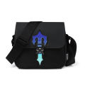 New Fashion Messenger trapstar Bag Lightweight Design Black Nylon Crossbody Bag Large Capacity Stylish Men Shoulder Bag.
