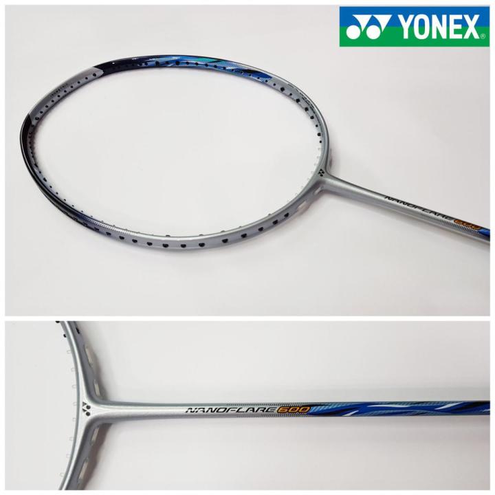 YONEX Nanoflare 700 Cyan/Gold Badminton Racket (Unstrung)