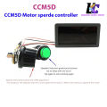 1pcs 6V 12V 24V Digital Display LED DC Motor Speed Controller,8A DC Motor Speed Controller PWM Stepless Speed Control Switch Driver with Duty Cycle LED Digital Display & Knob CCM5D. 