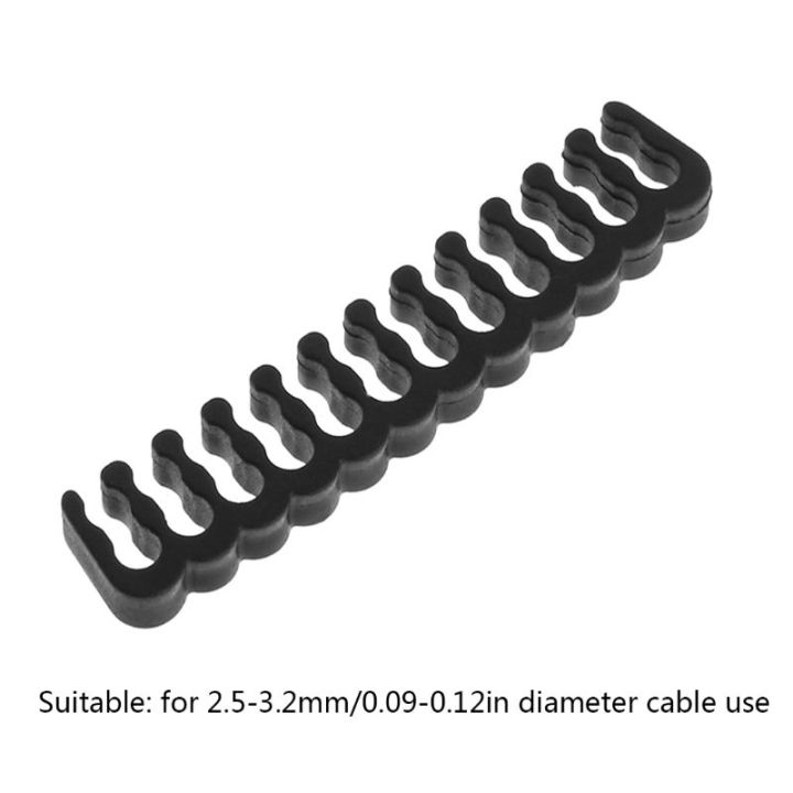 16Pcs/Set%20PP%20Cable%20Comb/Clamp/Clip/Organizer/Dresser%20for%202.5-3.2mm%20PC%20Power%20Cables%20Wiring%204/6/8/24%20Pin%20Computer%20Cable%20Manager%20-%20Image%202