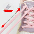 LINGS 19 Color Magnetic Lock Shoelaces Elastic No tie Shoe Laces Sneakers Shoelace Kids Adult Lazy Laces One Size Fits All Shoes.