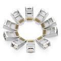 RJ45 Plug Ethernet Gold Plated Network Connector Unolink { 10 Pis }. 