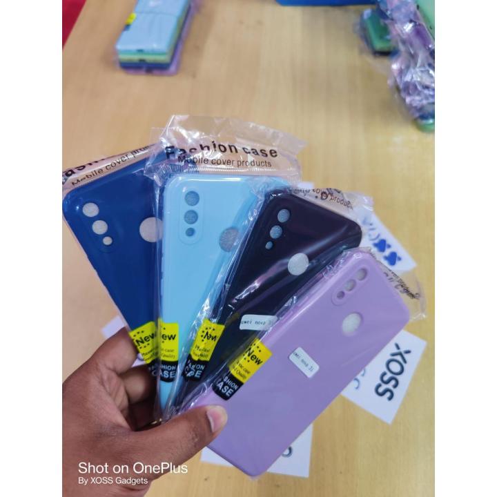 For Huawei Nova 3I Silicone Back Cover ( Inbox Us To Choose Color) - Phone Back Cover