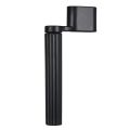 Plastic acoustic electric guitar bass string winding device bridge needle puller - black.