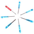 7 Pcs/set blue 45mm x 3mm mini small cross screwdriver set repair tool Encounter. 