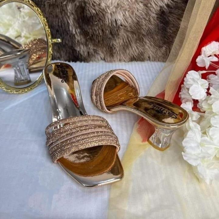 Glass Heel Sandals For Women New Collection Heeled Shoes Shoe