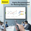 Baseus Wireless Presenter USB& USB C Laser Pointer with Remote Control Infrared Presenter Pen For Projector Powerpoint PPT Slide. 