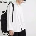 Long Sleeve Shirts Men Fashion Solid Plus Size 3XL Social Formal Business Cozy Handsome Korean Leisure Basic Simple Sheer Camisa. 