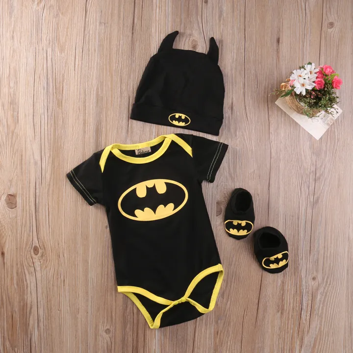 3%20Pcs%20Newborn%20Baby%20Clothes%20Outfits%20Long%20Sleeve%20Romper%20+%20Cartoon%20Shape%20Hat%20+%20Shoes%20-%20Image%204