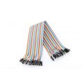 20 pcs Male to Female jumper wire - connection wire for breadboard. 