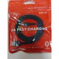 itel 2A fast charging data cable. 