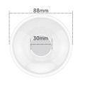 1/2Pcs Silicone Wearable BreastMilk Collector Soft Reusable BreastMilk Saver Collector.
