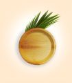 10″ Round Shaped Eco-friendly Areca Leaf Disposable Plate(painting palate) 5pes combo. 