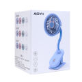 Simple Style Desktop Clip Mini Fan usbCharging Handheld Folding Portable Stroller Clip Fan.