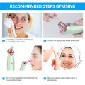 CkeyiN  Facial Cleaning 5 Tips Blackhead Remover Electric Vacuum Suction Blackhead Acne Extractor Pores Deeply Cleaning Tool Multifunctional Skin Care Beauty Device MR278G. 