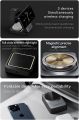 2025 Upgraded 3-in-1 Wireless Charger for iPhone,Travel Magnetic Charger Stand Nightlight Foldable Wireless Charging Station Compatible with Magsafe Charger&iPhone 16/15/14/13/12,Apple Watch&AirPods.