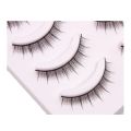 Meiliyue Japanese Style 5 Matching False Eyelashes Sharpening Process Natural Simulation Cross Short Handmade Eyelash. 