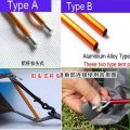 8.0 8.5mm 9.0 9.5mm 11mm 12mm 13mm 16/22mm Customizable Tent Pole Special Length DIY Tent Rod Aluminum Camping Alloy Tent Rod.