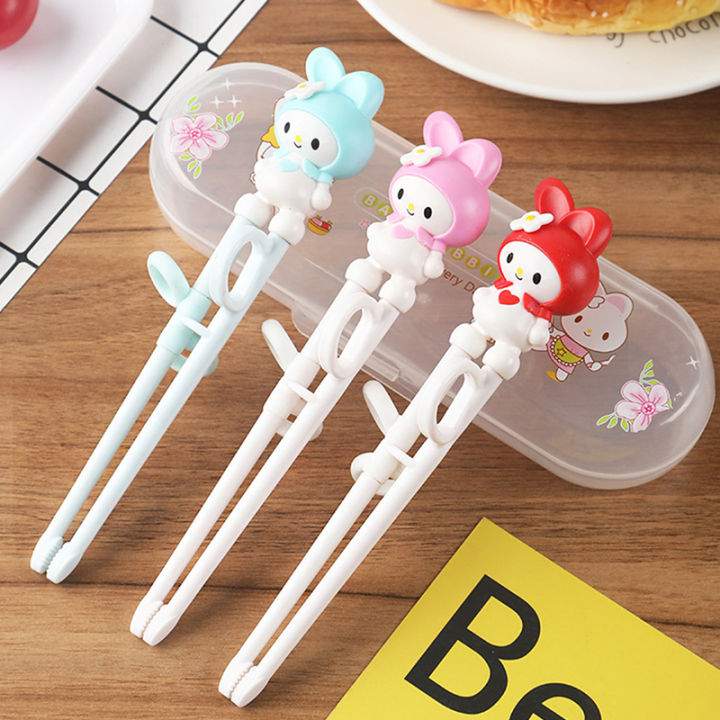 ABS Children's Practice Chopsticks Correct Creative Cartoon Learning Chopsticks Dounp