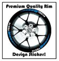 Yamaha FZS-FI V4 Deluxe | V4 | FZS V4 | FZS | bike sticker | Wheel Stickers Reflective Decals for Motorcycle Rim Tape Strips -Bike full set Sticker- ( Waterproof & Premium quality) | customize sticker. 