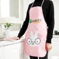1 pc Women Cute Cartoon Waterproof Apron Kitchen Restaurant Cooking. 