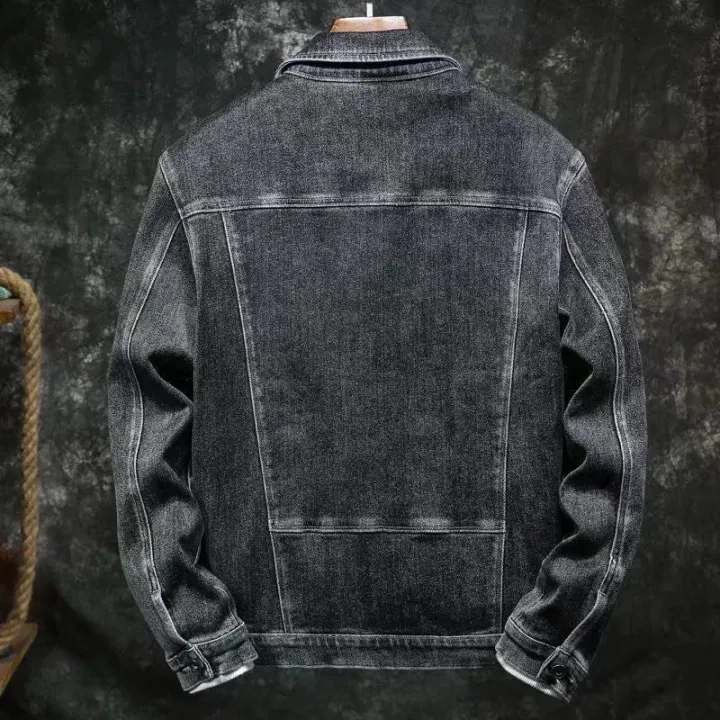 New%20Workwear%20Denim%20Jacket%20Men's%20Korean%20Fashion%20Loose%20Jacket%20Boys%20Casual%20Handsome%20Retro%20Outerwear%20-%20Image%207