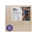 Mont Marte Wood Painting Board 12 × 12 Inch for Pour Painting, Mixed Media, Spin Art, Gouache, Oil, Acrylic & Dry Media. 