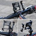GUB PLUS 11 Bicycle Aluminum Alloy Mobile Phone Holder Mountain MTB Bike Motorcycle Electric Bicycle Bracket Cell Phone Stand. 