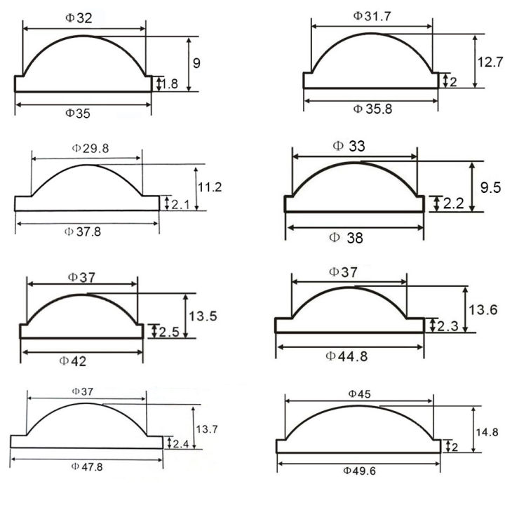 10%20To%2050%2052%20Mm%20Pmma%20Plano%20Convex%20Condenser%20Lens%20For%20Zoom%20Flashlight%20Bike%20Lamp%20Spotlight%20Diy%20-%20Image%203