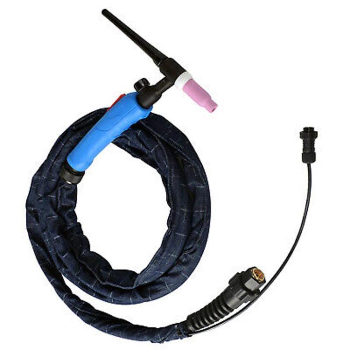Argon holder WP-17FV Tig Torch Air Cooled Flex Head Tig Torch Valve Argon Arc Welding 200A 3m