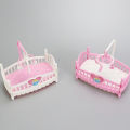 Fashion Dollhouse Miniature Items Baby Stroller and Bed Dolls Furniture for Mini Doll Cute Accessories Superman. 