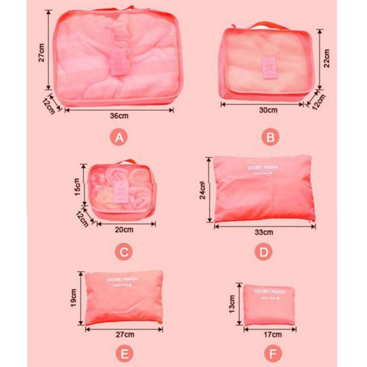 %E3%80%90DM%20bag%20factory%20Store%E3%80%912020%20New%20Fashion%206pcs/set%20Organizer%20Privacy%20Protect%20Clothes%20Pouch%20Portable%20Case%20Luggage%20Suitcase%20Waterproof%20-%20Image%204