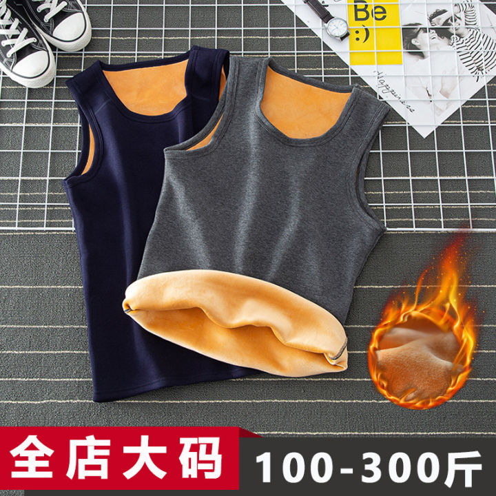 Thermal%20Vest%20Men's%20Autumn%20and%20Winter%20Fleece-Lined%20Thickened%20Inner%20Vest%20plus-Sized%20plus-Sized%20Men's%20Vest%20Youth%20Underwear%20-%20Image%202